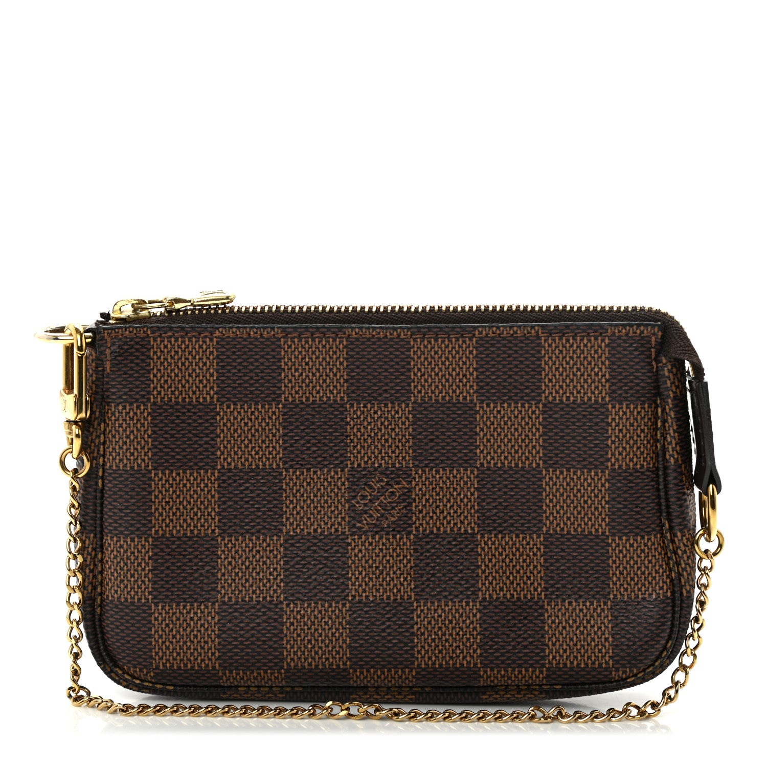 Louis Vuitton Damier Ebene Mini Pochette Accessories 1 of 7