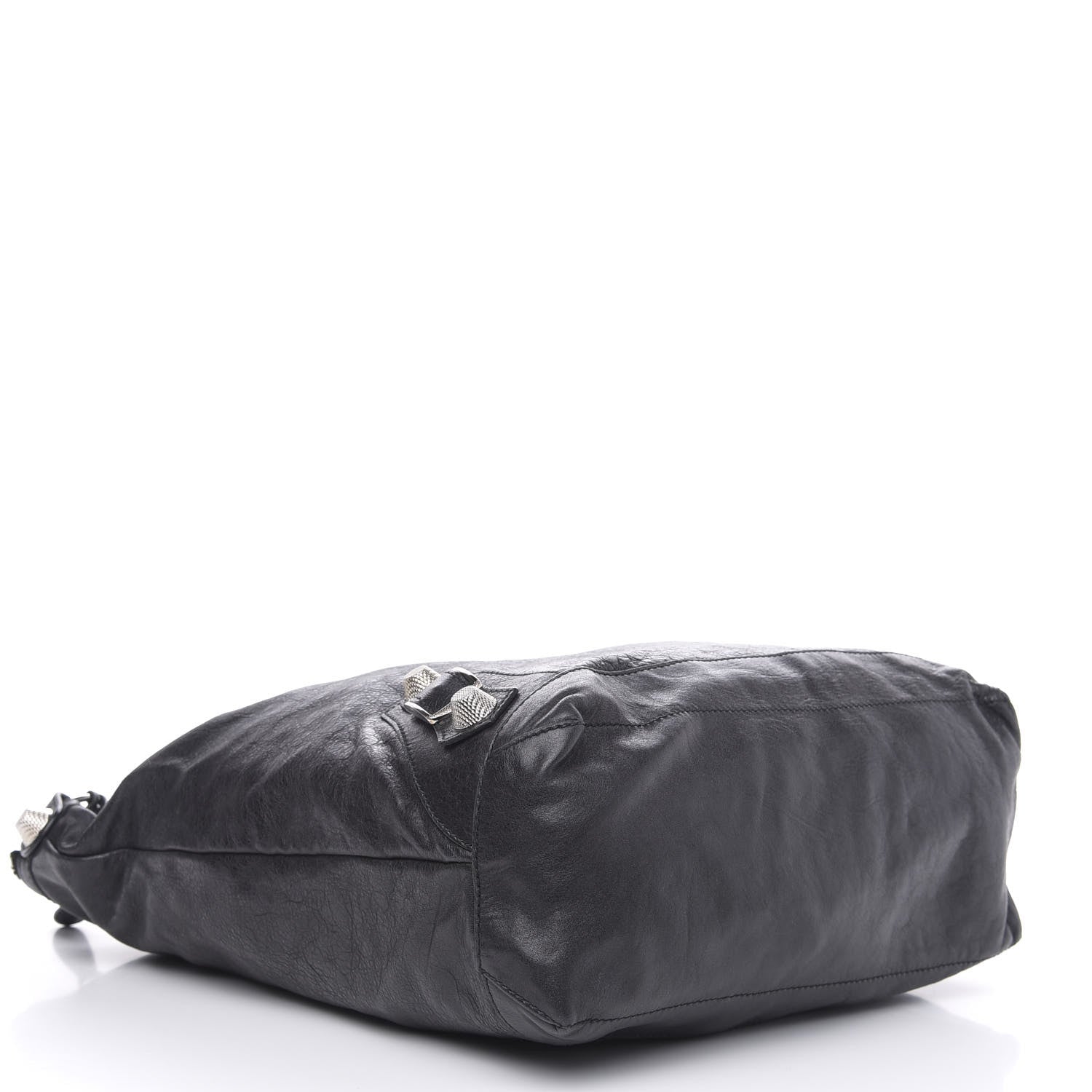 Balenciaga Chevre Giant 21 Silver Hardware Day Hobo Black 4 of 14