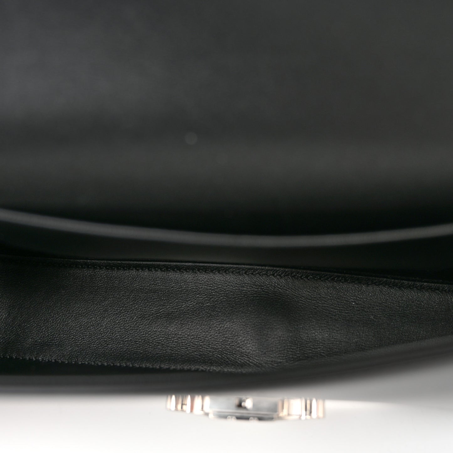 Shiny Calfskin Medium Lola Bag Black