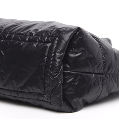 Chanel Nylon Quilted Coco Cocoon Reversible Tote Black 9 of 10