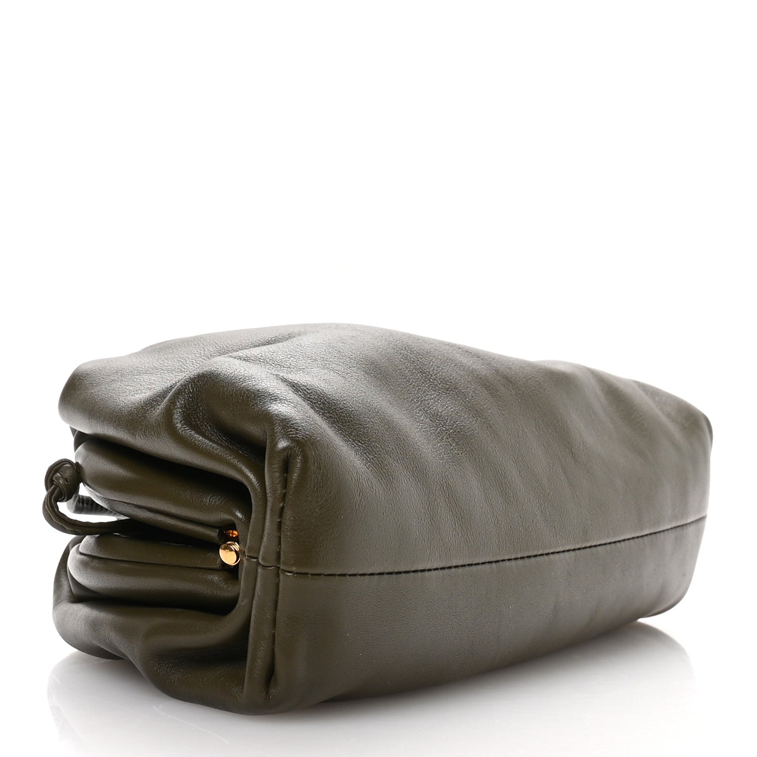 Bottega Veneta Butter Calfskin The Mini Pouch Kaki Fondente 4 of 10
