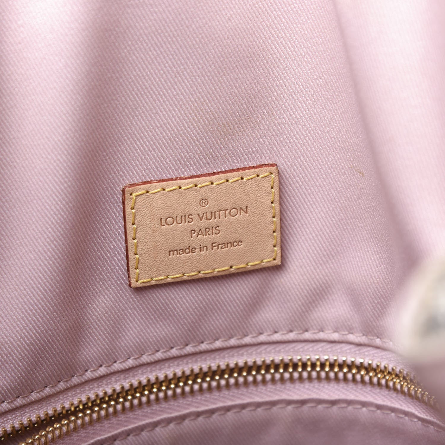Louis Vuitton Damier Azur Graceful MM Rose Ballerine 9 of 15