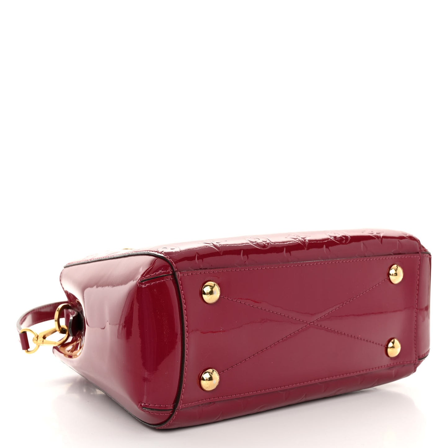 LOUIS VUITTON Vernis Montaigne BB Magenta