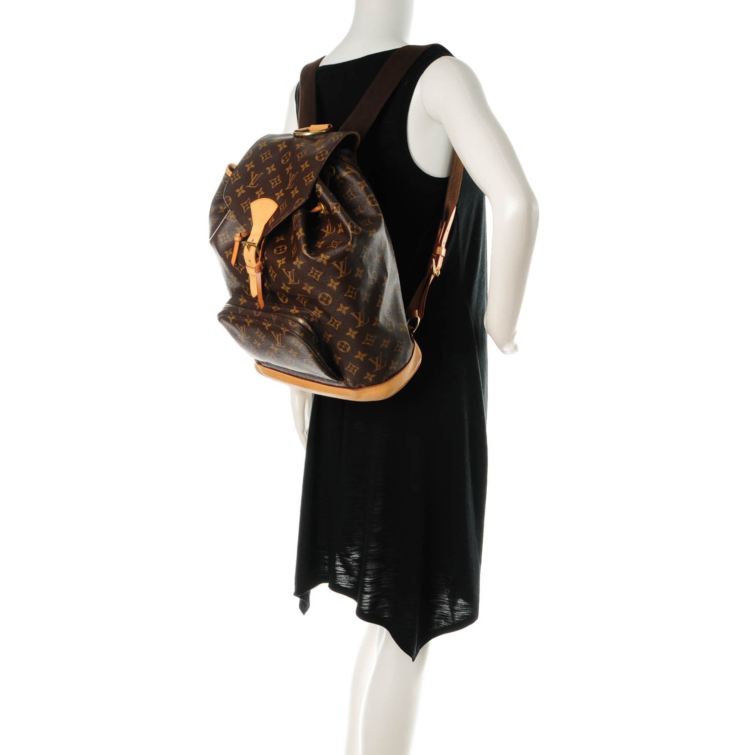 Louis Vuitton Monogram Montsouris GM Backpack 2 of 10