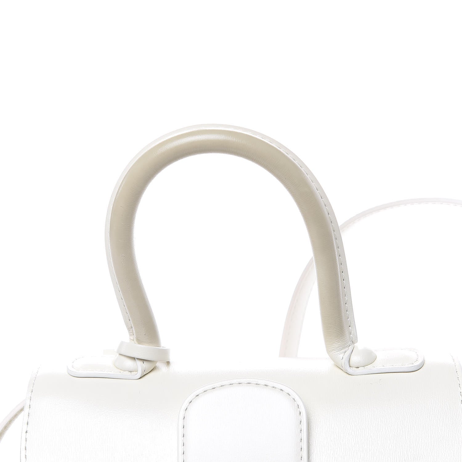 Delvaux Calfskin Mini Brillant Satchel Ivory 11 of 16