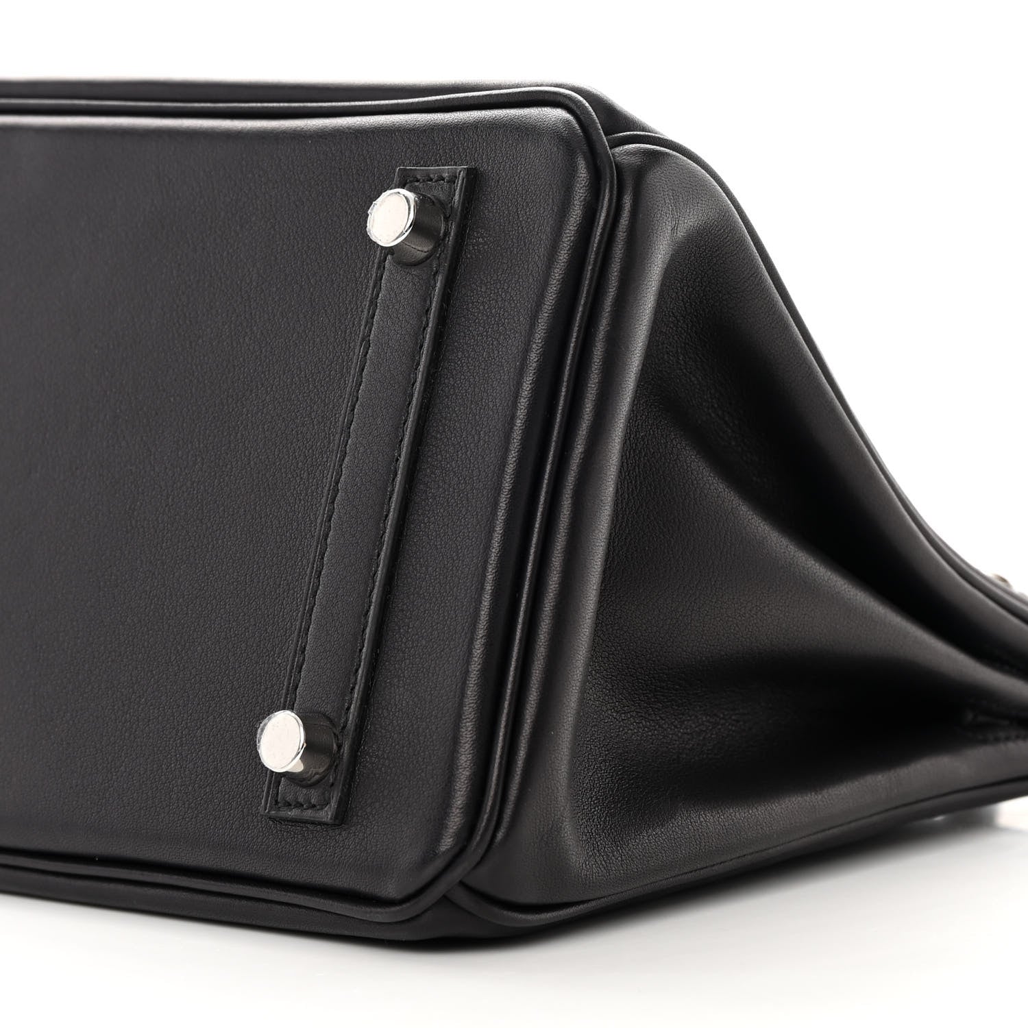 Hermes Veau Volupto Rock Birkin 25 Black 10 of 14
