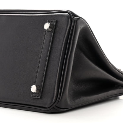 Hermes Veau Volupto Rock Birkin 25 Black 10 of 14