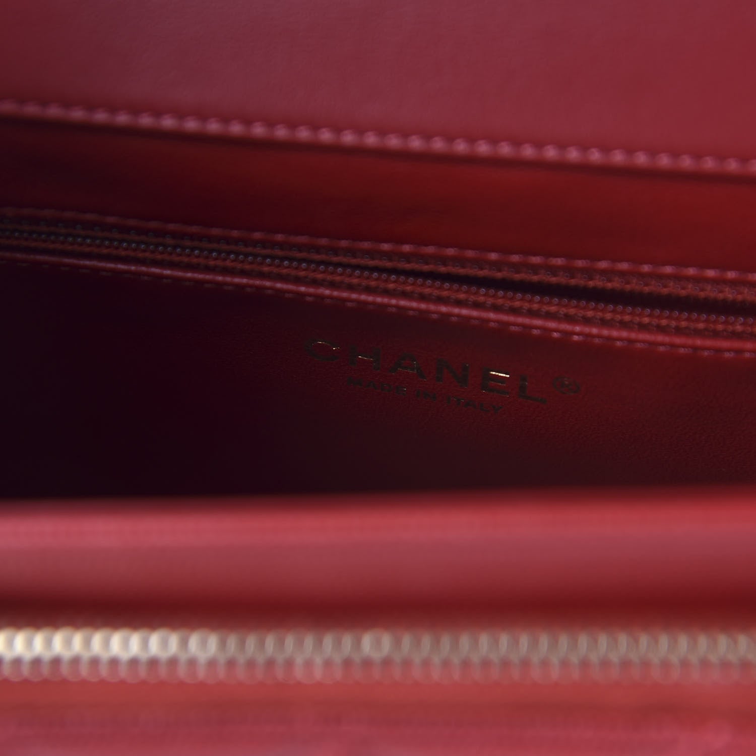 Chanel Caviar Quilted Medium Business Affinity Flap Red 8 of 10