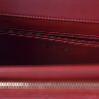 Chanel Caviar Quilted Medium Business Affinity Flap Red 8 of 10