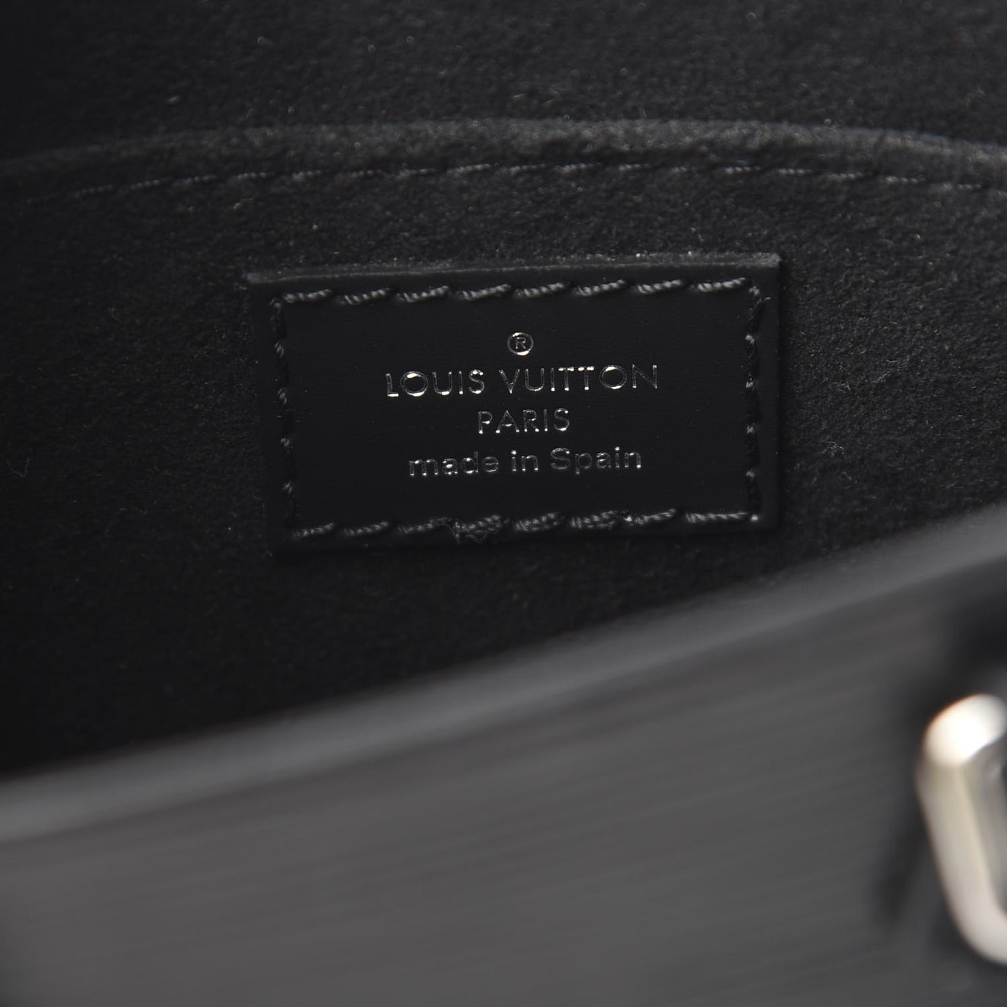 Epi Petit Sac Plat Black