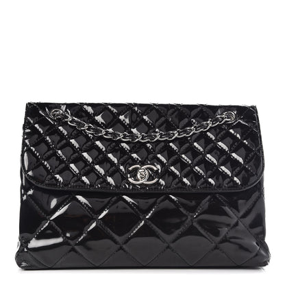 Chanel Vinyl Quilted In the Business Flap Bag Black 1 of 17