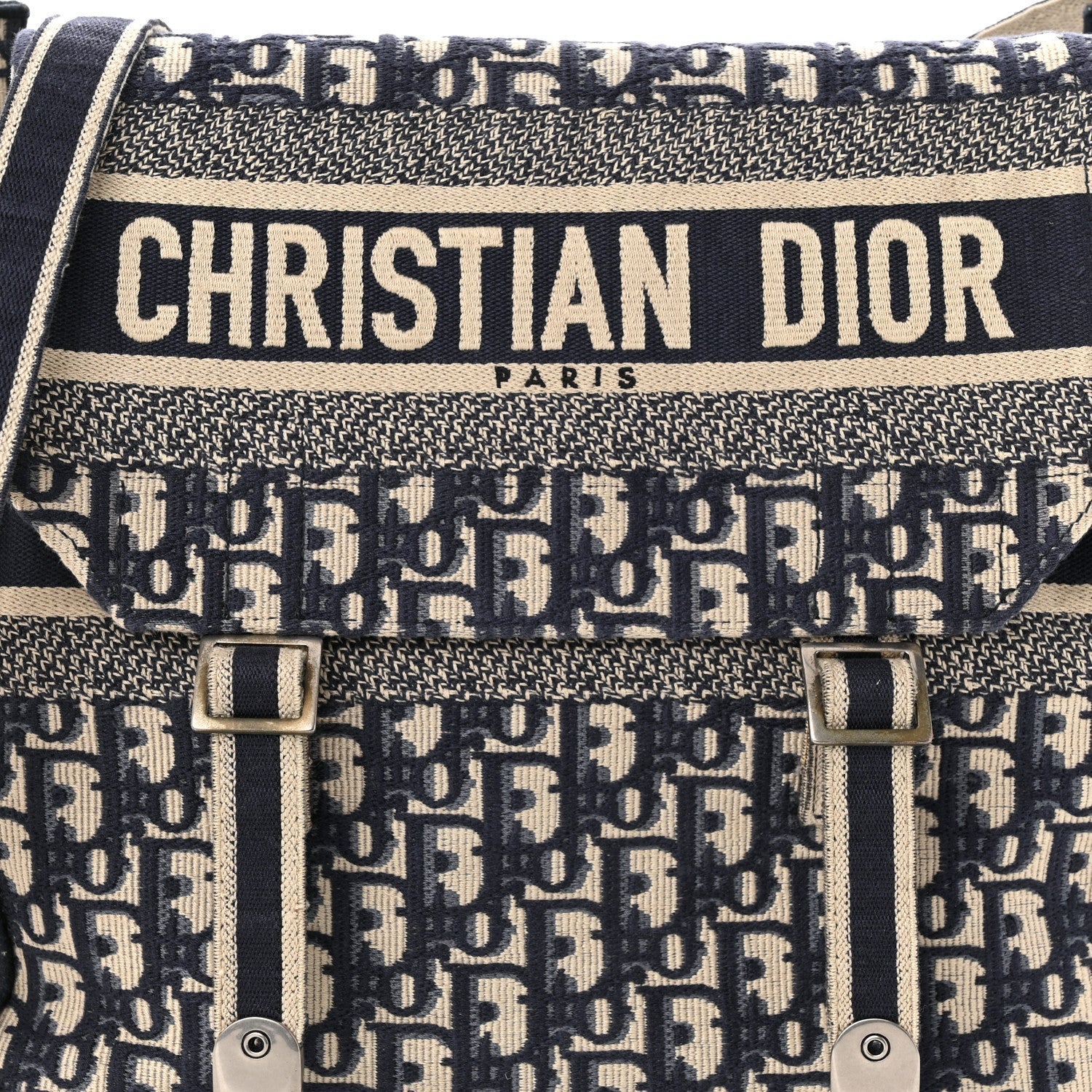 Christian Dior Oblique Medium Diorcamp Messenger Blue 8 of 16