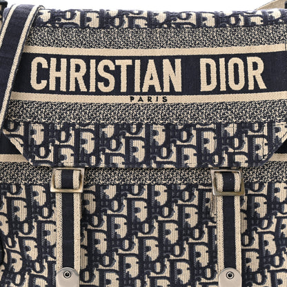 Christian Dior Oblique Medium Diorcamp Messenger Blue 8 of 16