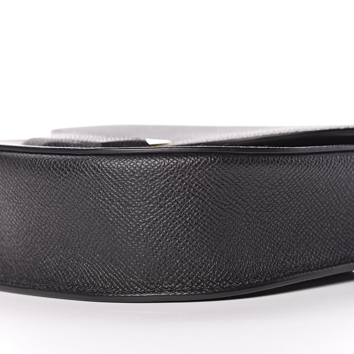Grained Calfskin Small Trotteur Black
