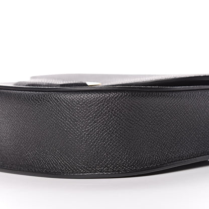Celine Grained Calfskin Small Trotteur Black 9 of 9