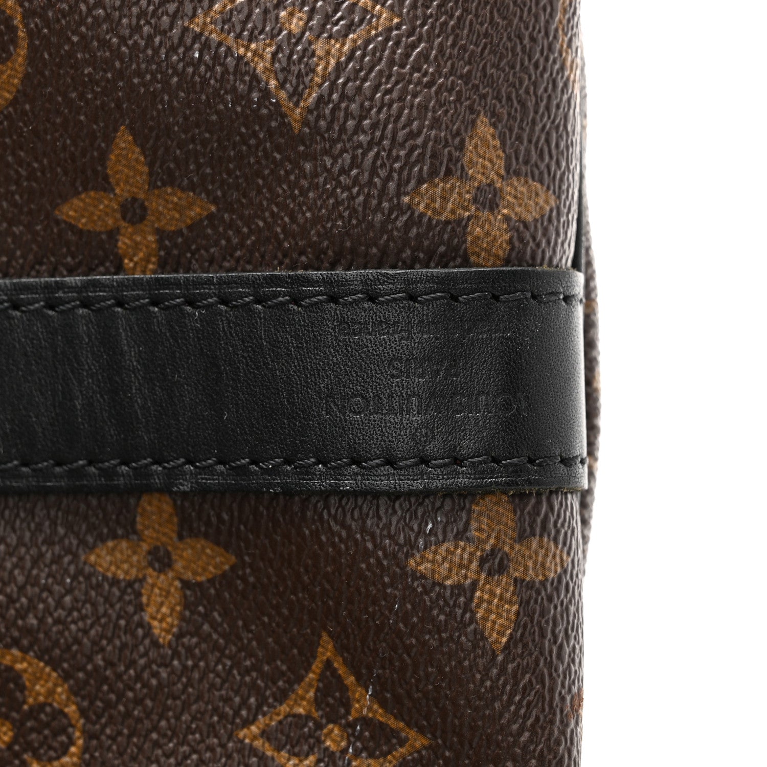 Louis Vuitton Monogram Macassar Keepall Bandouliere 55 5 of 10