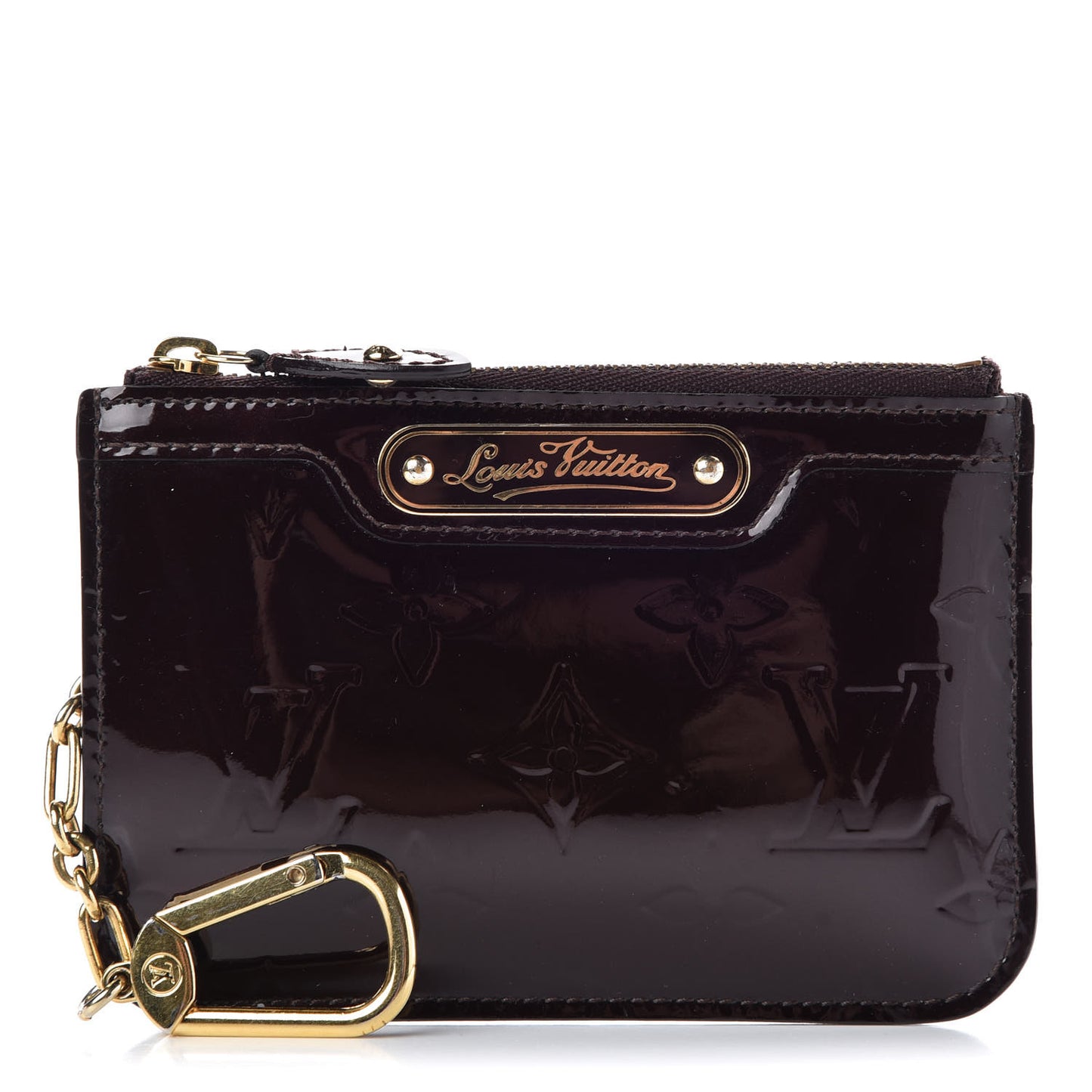 Vernis Key Pouch Amarante