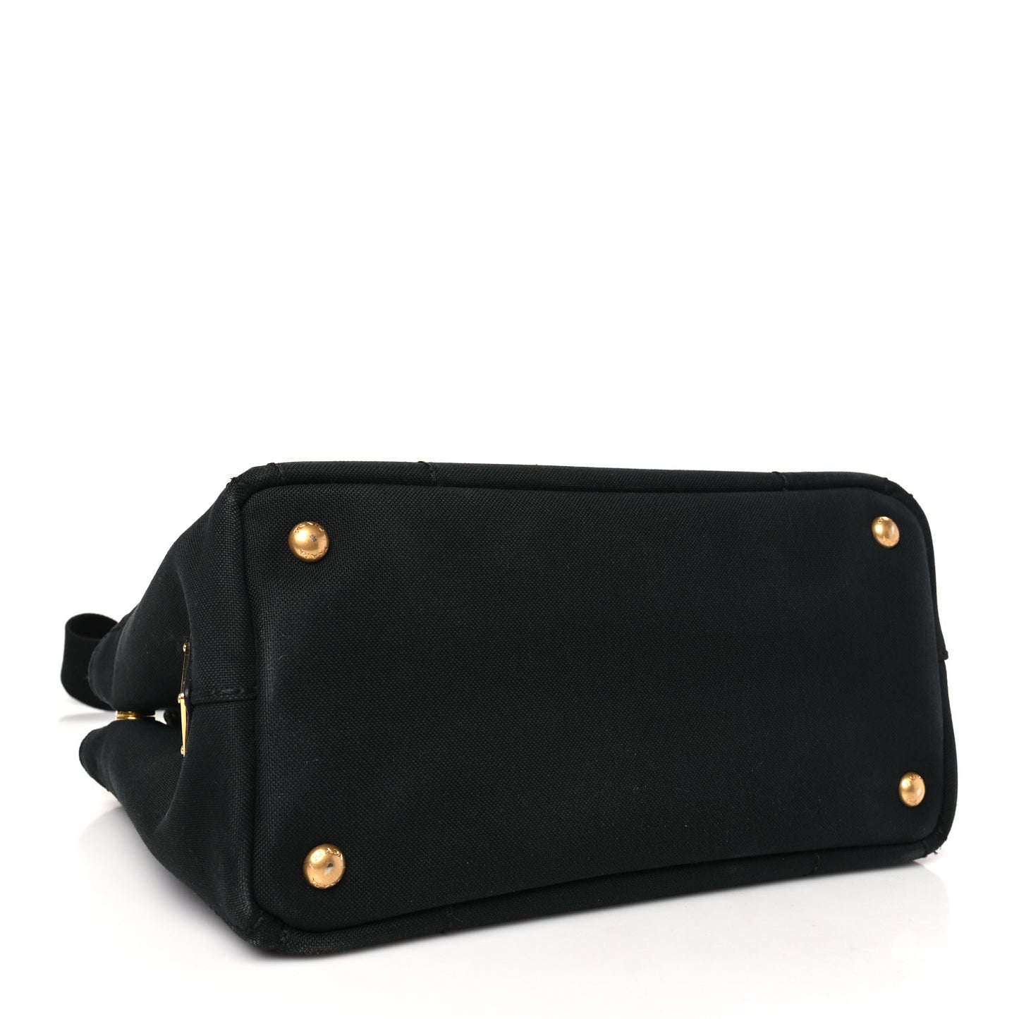 Canapa Small Logo Tote Black
