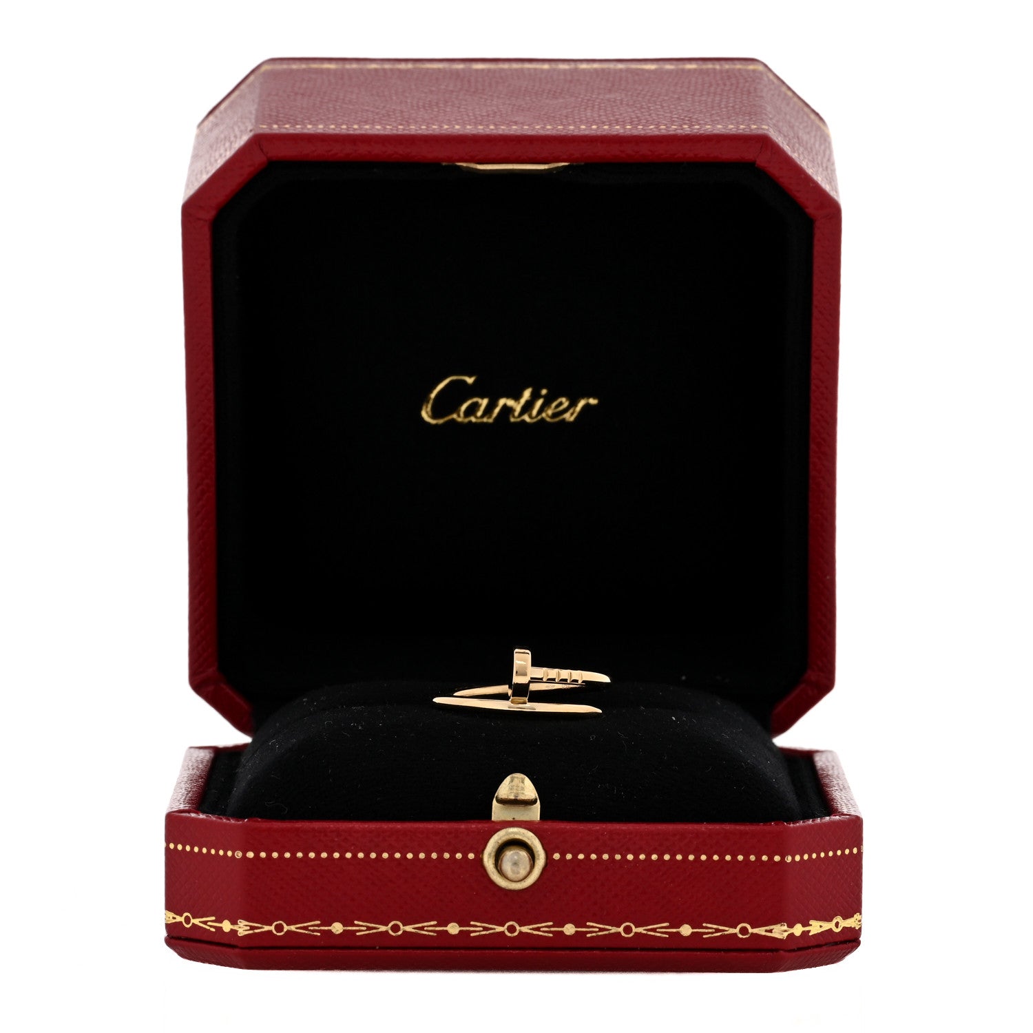 Cartier 18K Yellow Gold Small Juste Un Clou Ring 50 5.25 5 of 5