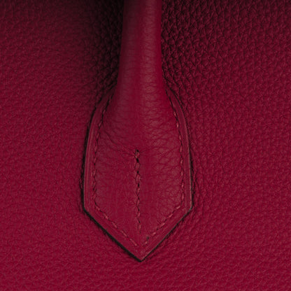 Hermes Togo Birkin 35 Rouge Grenat 9 of 36