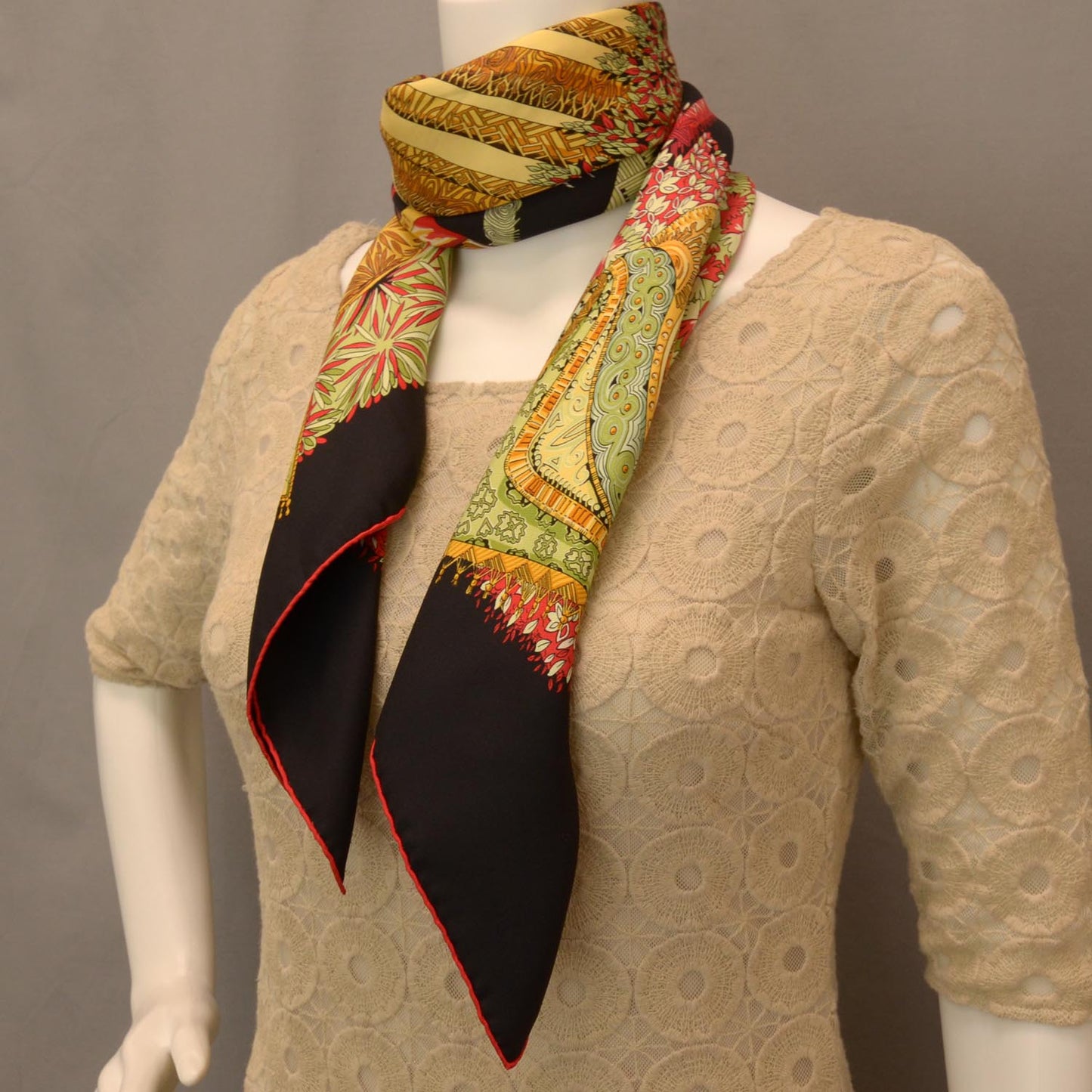 Silk Ombres et Lumieres Scarf 90