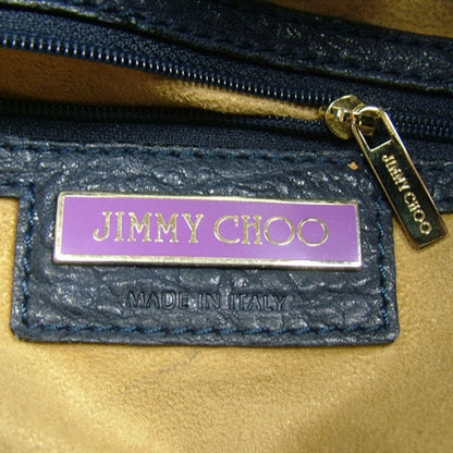 Jimmy Choo Drummed Leather RAMONA Navy 13 of 13