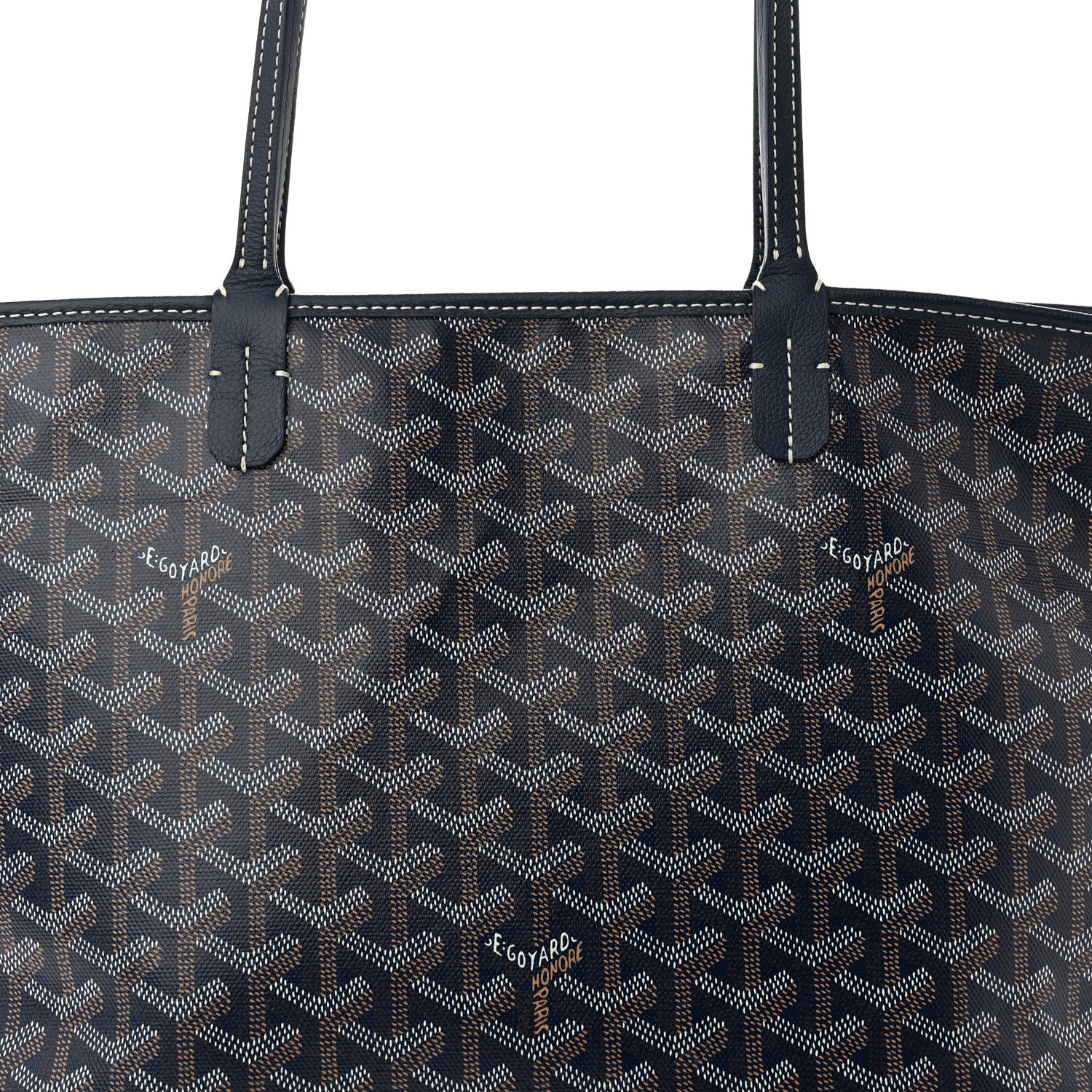 Goyard Goyardine Artois PM Navy 8 of 10