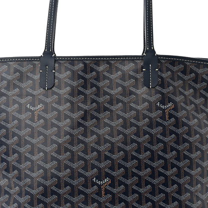 Goyard Goyardine Artois PM Navy 8 of 10