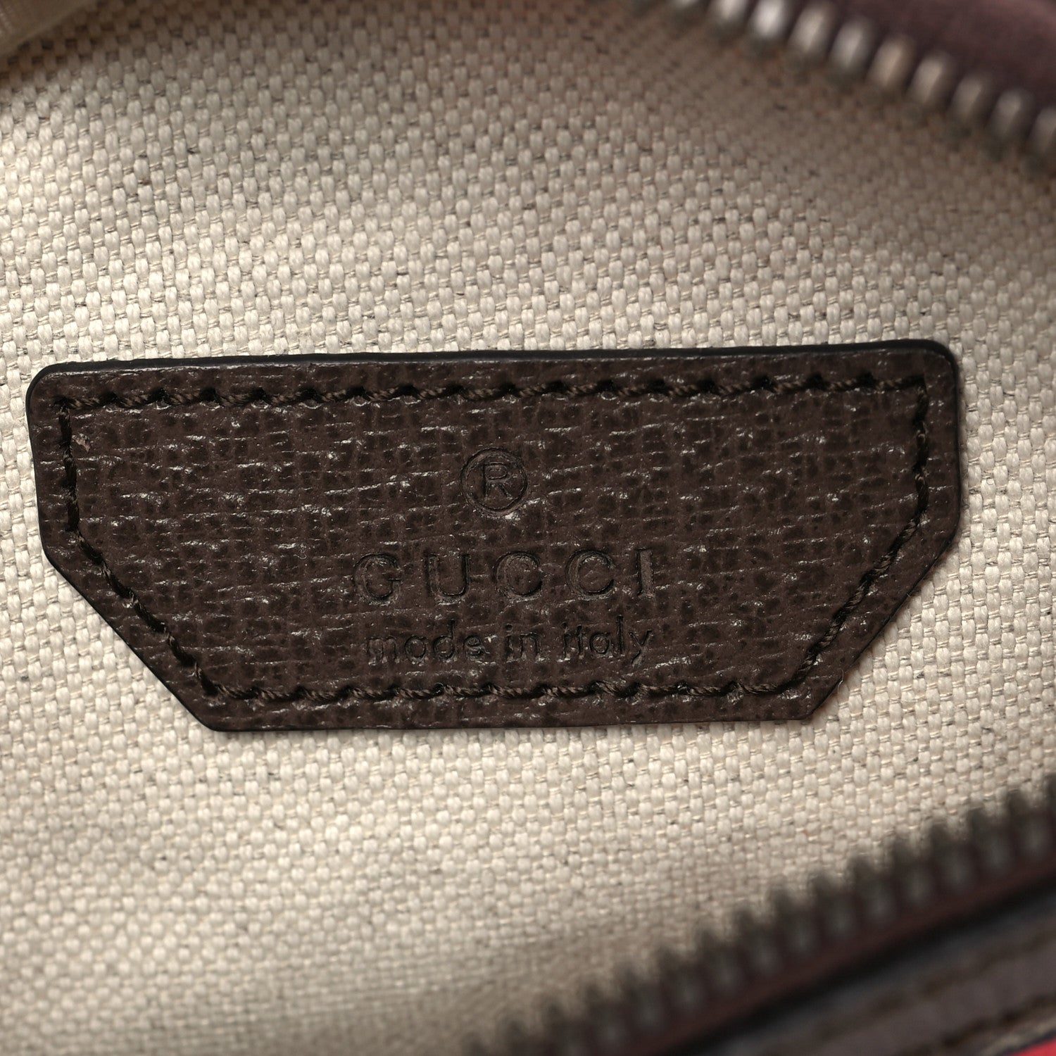 Gucci GG Supreme Monogram Textured Dollar Calfskin Gucci Tiger Belt Bag Beige Ebony Lobster Red New Shamarock New Acero 6 of 8