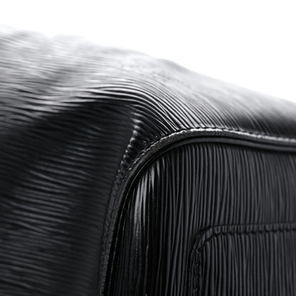 Louis Vuitton Epi Keepall 55 Black 9 of 30