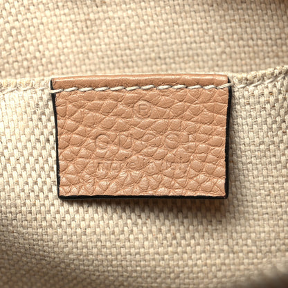 Gucci Pebbled Calfskin Small Soho Disco Bag Camelia 6 of 10