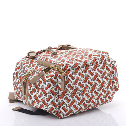 Burberry Nylon Monogram Medium Rucksack Backpack Vermillion 3 of 8