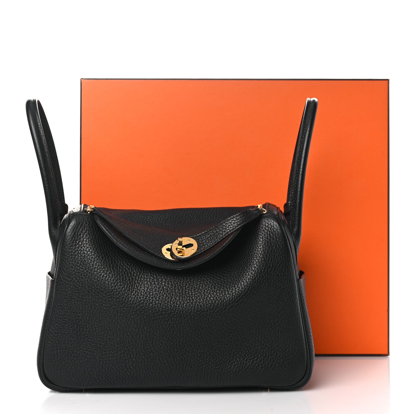 Taurillon Clemence Matte Niloticus Crocodile Touch Lindy 26 Black