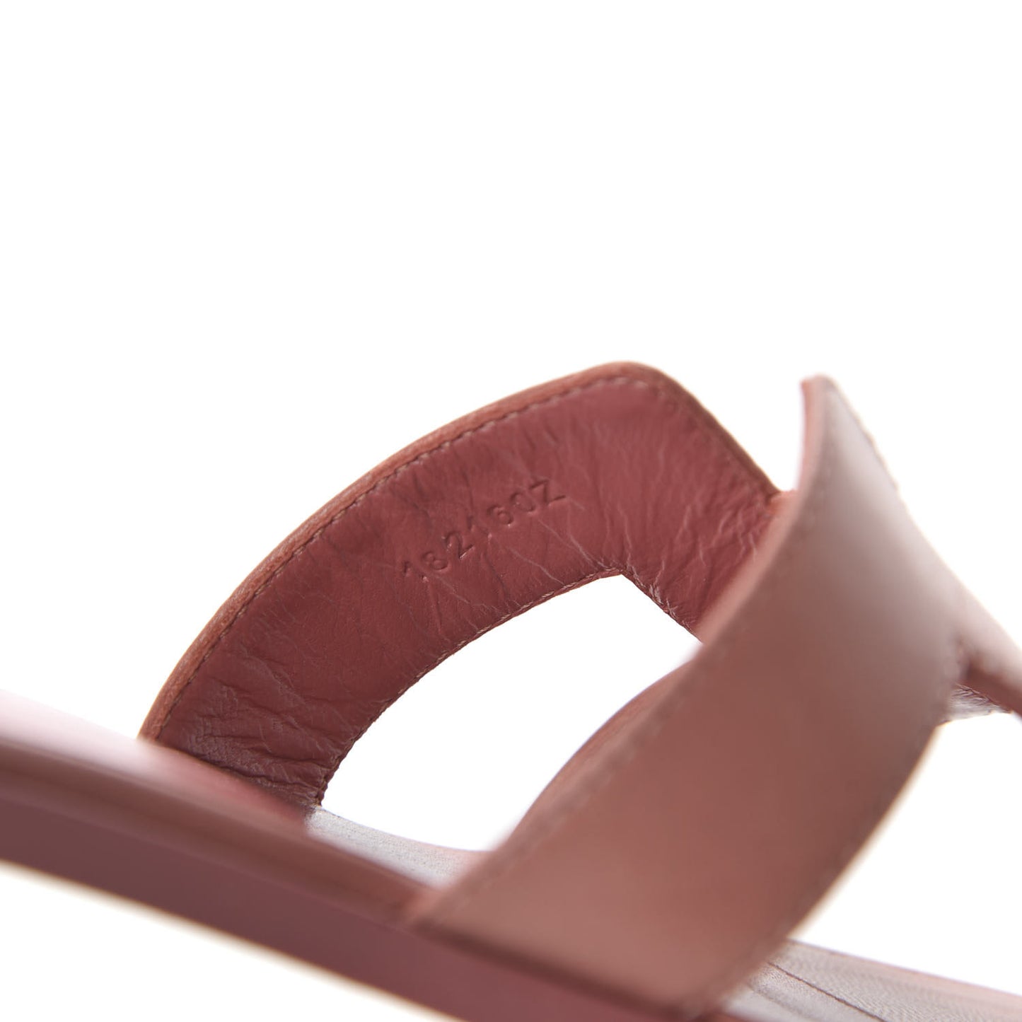 Chevre Oran Sandals 35.5 Rouge Blush