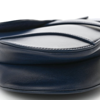 Christian Dior Calfskin Gradient Saddle Bag Indigo Blue 9 of 10