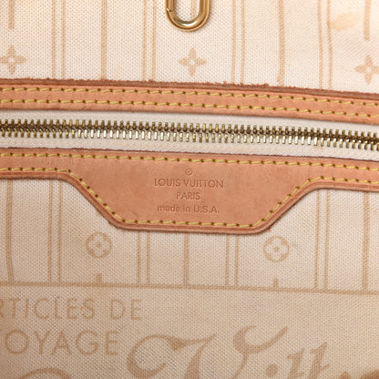 Louis Vuitton Damier Azur Neverfull MM 6 of 26