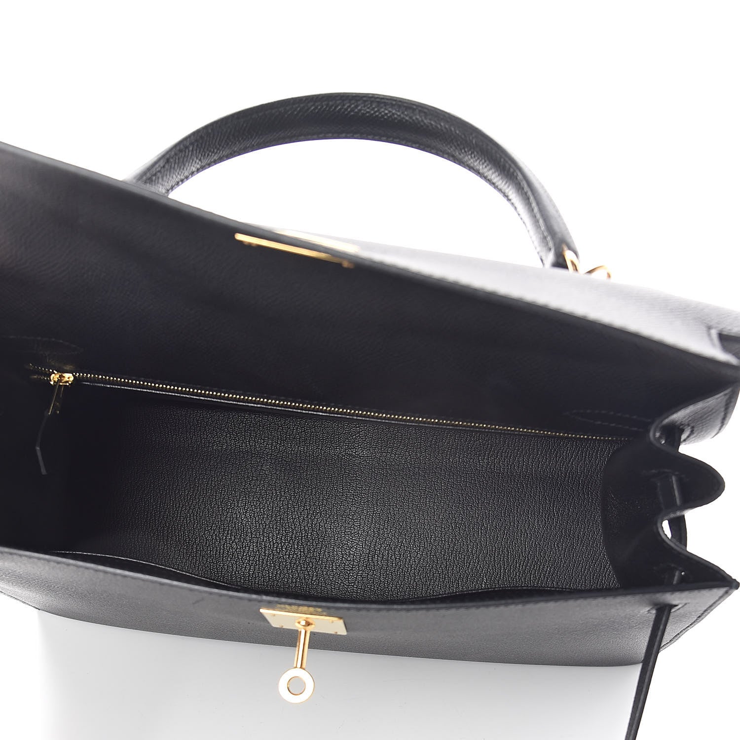 Hermes Epsom Kelly Sellier 32 Black 7 of 32