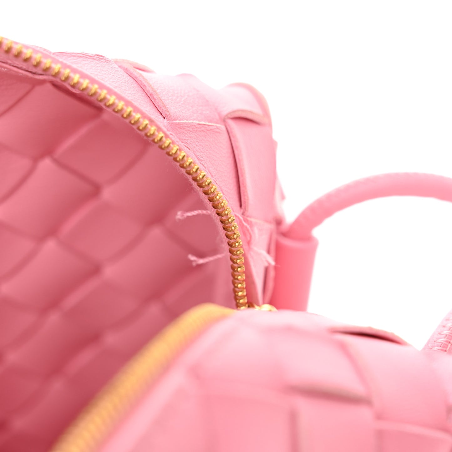 Nappa Intrecciato Small Loop Camera Bag Ribbon