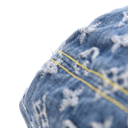 Louis Vuitton Monogram Denim Pleaty Blue 9 of 11