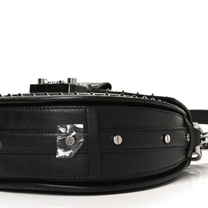 MCM Visetos Mini Patricia Studded Crossbody Bag Black 10 of 10