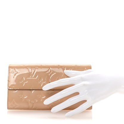 Louis Vuitton Vernis Sarah Wallet Rose Florentin 2 of 6