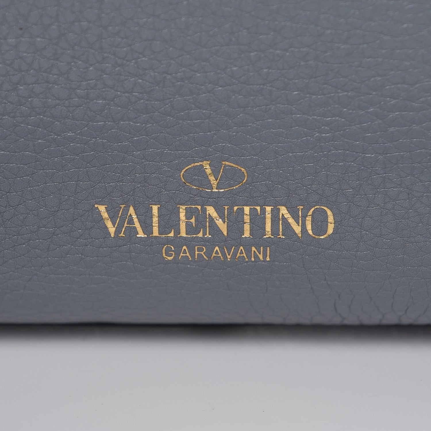 Valentino Garavani Grained Calfskin Medium My Rockstud Frame Bag Grey 10 of 14