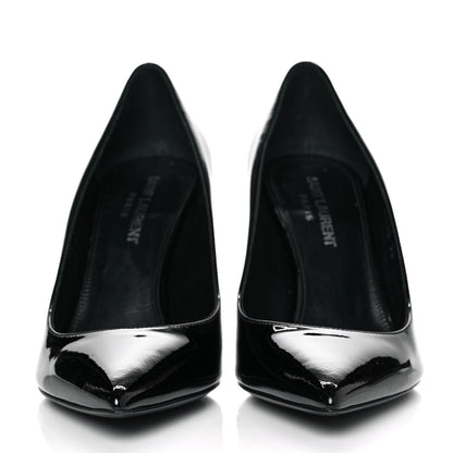 Saint Laurent Patent Opyum 85 Pumps 36 Black 2 of 9