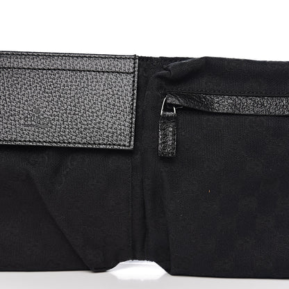 Gucci GG Monogram Double Pocket Belt Bag Black 9 of 9