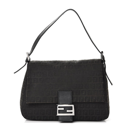 Fendi Zucchino Forever Mama Baguette Black 1 of 14