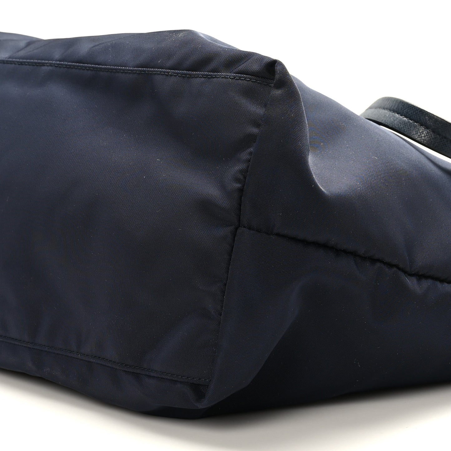 Tessuto Nylon Saffiano Tote Navy