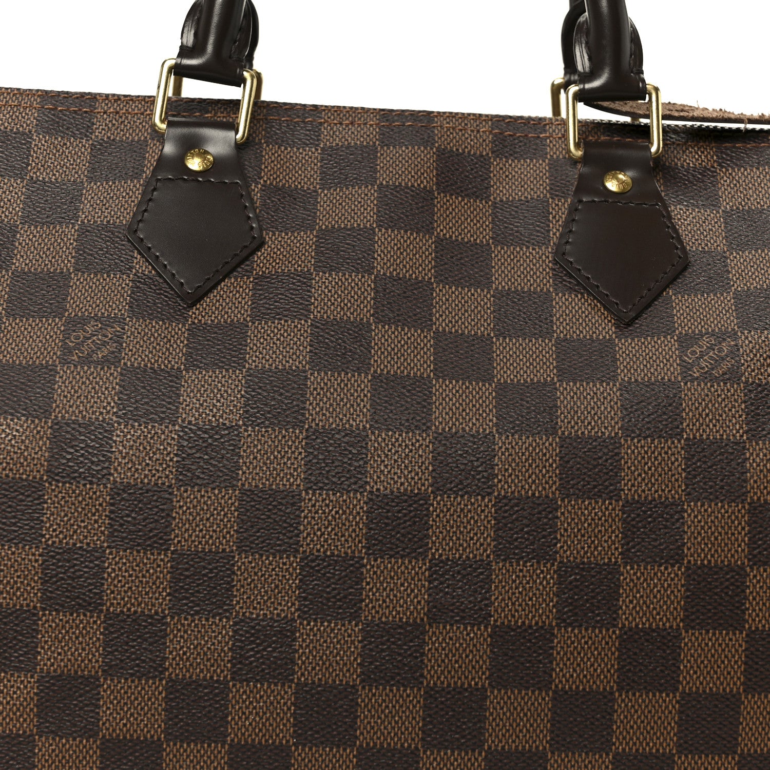 Louis Vuitton Damier Ebene Speedy 30 9 of 12