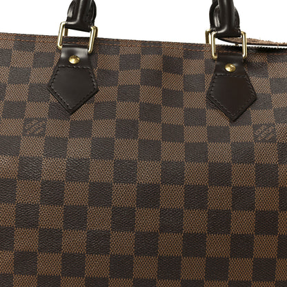 Louis Vuitton Damier Ebene Speedy 30 9 of 12