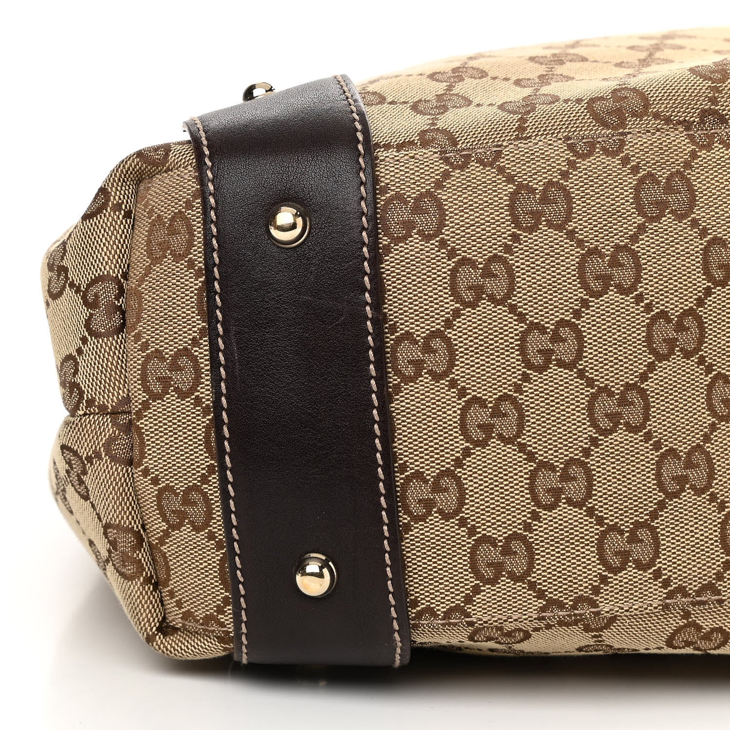 Gucci Monogram Medium Pelham Shoulder Bag Dark Brown 9 of 12