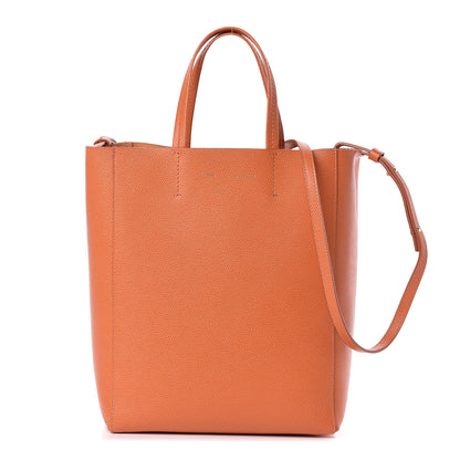 Celine Grained Calfskin Small Vertical Cabas Orange 1 of 11